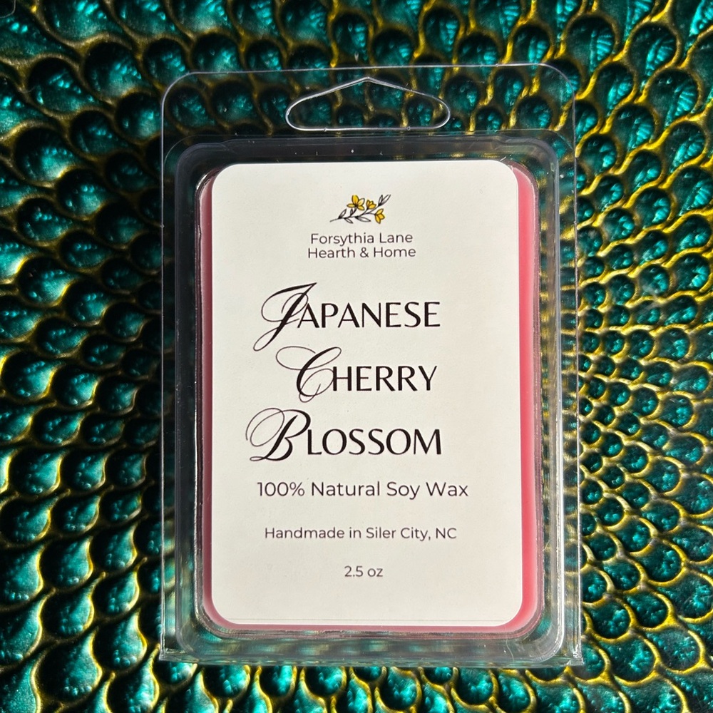 Japanese Cherry Blossom‎ Scented 100% Natural Soy Wax Melts, 2.5 oz